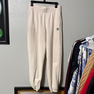 adidas Women’s Cream Joggers Size M